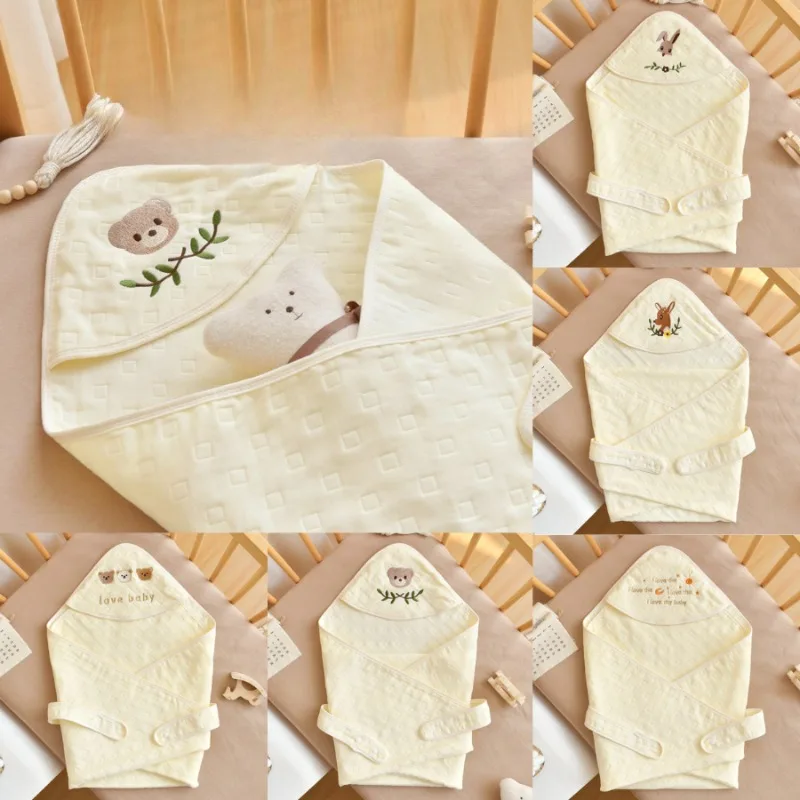 Summer Thin Newborn Swaddle Blankets Cute Cartoon Bunny Bear Infant Baby Receiving Blanket Soft Cotton Swaddling Blanket
Summer Thin Newborn Swaddle Blankets Cute Cartoon Bunny Bear Infant Baby Receiving Blanket Soft Cotton Swaddling Blanket