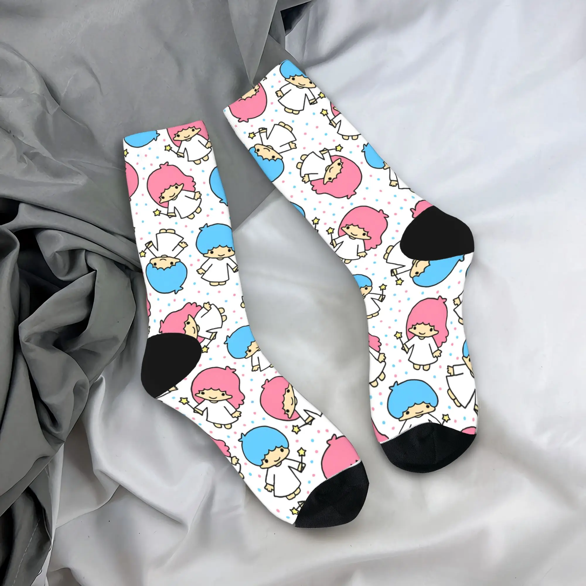 Kiki and Lala Stockings Two Cute Star Kids Custom Elegant Socks Winter Non-Slip Socks Women Men Cycling Comfortable Socks
Kiki and Lala Stockings Two Cute Star Kids Custom Elegant Socks Winter Non-Slip Socks Women Men Cycling Comfortable Socks
