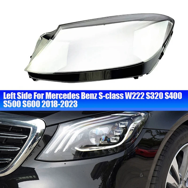 Headlight Cover Lens Shell For Mercedes-Benz S-Class W222 S320 S400 S500 S600 2018-2023 Head Light Lamp Lampshade
Headlight Cover Lens Shell For Mercedes-Benz S-Class W222 S320 S400 S500 S600 2018-2023 Head Light Lamp Lampshade