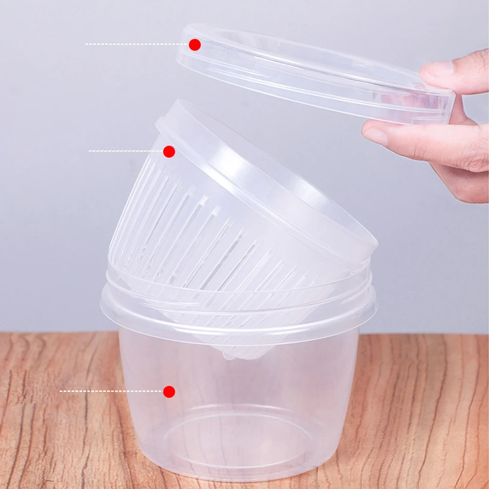 Fresh Sealed Box Circular Food Crisper Fruit Vegetable Storage Organizer Premium Plastic Fridge Freezer Pantry Stackable
Fresh Sealed Box Circular Food Crisper Fruit Vegetable Storage Organizer Premium Plastic Fridge Freezer Pantry Stackable