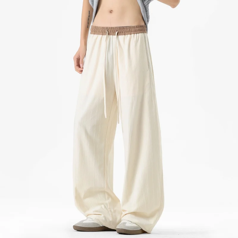 Cool Feeling Ice Silk Barrel Pants Men Loose Straight Leg Summer Casual Trousers American Style Simple Fashion Wide Leg
Cool Feeling Ice Silk Barrel Pants Men Loose Straight Leg Summer Casual Trousers American Style Simple Fashion Wide Leg