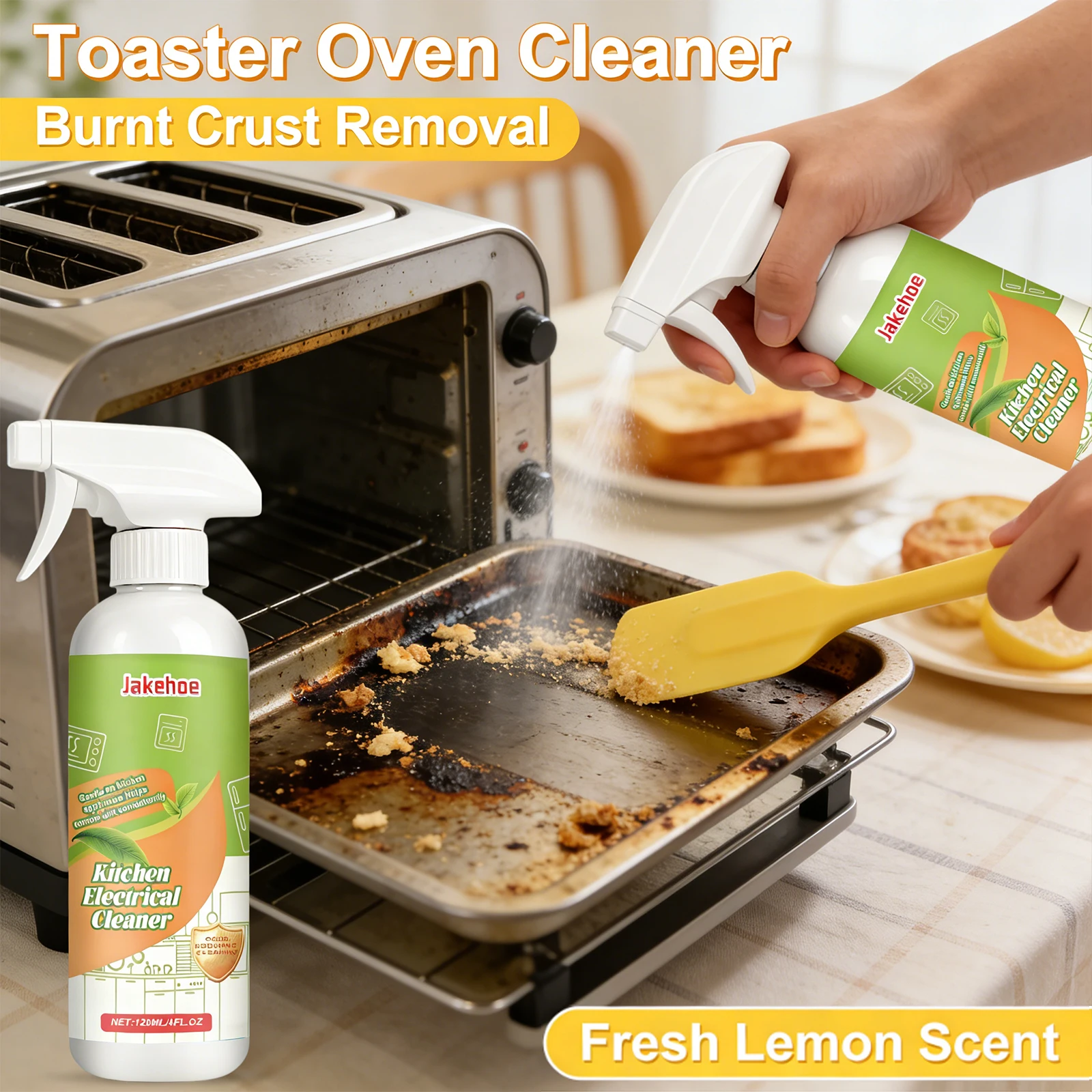 Portable Electrical Appliance Cleaner Effectively Clean Oil Stains Eliminate Odors Refreshing Fragrance Household Cleaning Spray
Portable Electrical Appliance Cleaner Effectively Clean Oil Stains Eliminate Odors Refreshing Fragrance Household Cleaning Spray