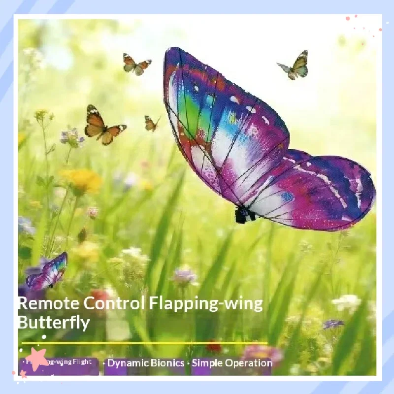 Remote control biomimetic butterfly aircraft biomimetic butterfly flapping wings technology stage performance science
Remote control biomimetic butterfly aircraft biomimetic butterfly flapping wings technology stage performance science