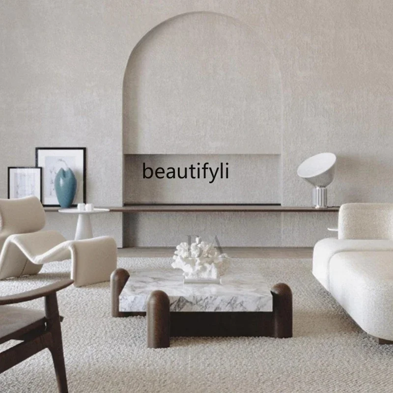 A4567 Итальянский классический светлый роскошный журнальный столик из цельного дерева для гостиной, скандинавский стиль ваби-саби, мраморный квадратный чайный столик, дизайнерский
A4567 Итальянский классический светлый роскошный журнальный столик из цельного дерева для гостиной, скандинавский стиль ваби-саби, мраморный квадратный чайный столик, дизайнерский