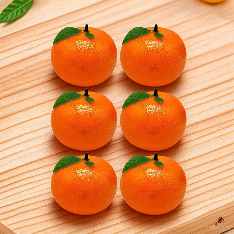 6Pcs Realistic Fake Oranges Artificial Foam Fruit Tray Decoration Photography Prop Kindergarten Market Display
6Pcs Realistic Fake Oranges Artificial Foam Fruit Tray Decoration Photography Prop Kindergarten Market Display