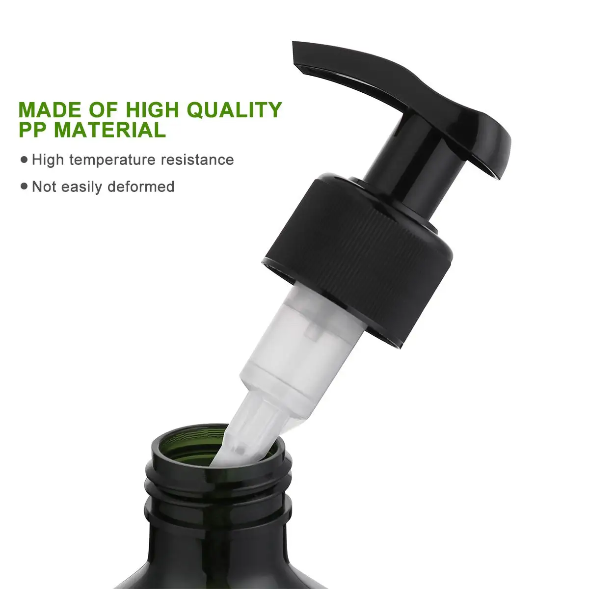 Spring Loaded Pump Bottle Refillable Empty Shampoo H Soap Dispenser Long Neck Lotion Storage Durable Plastic Container
Spring Loaded Pump Bottle Refillable Empty Shampoo H Soap Dispenser Long Neck Lotion Storage Durable Plastic Container