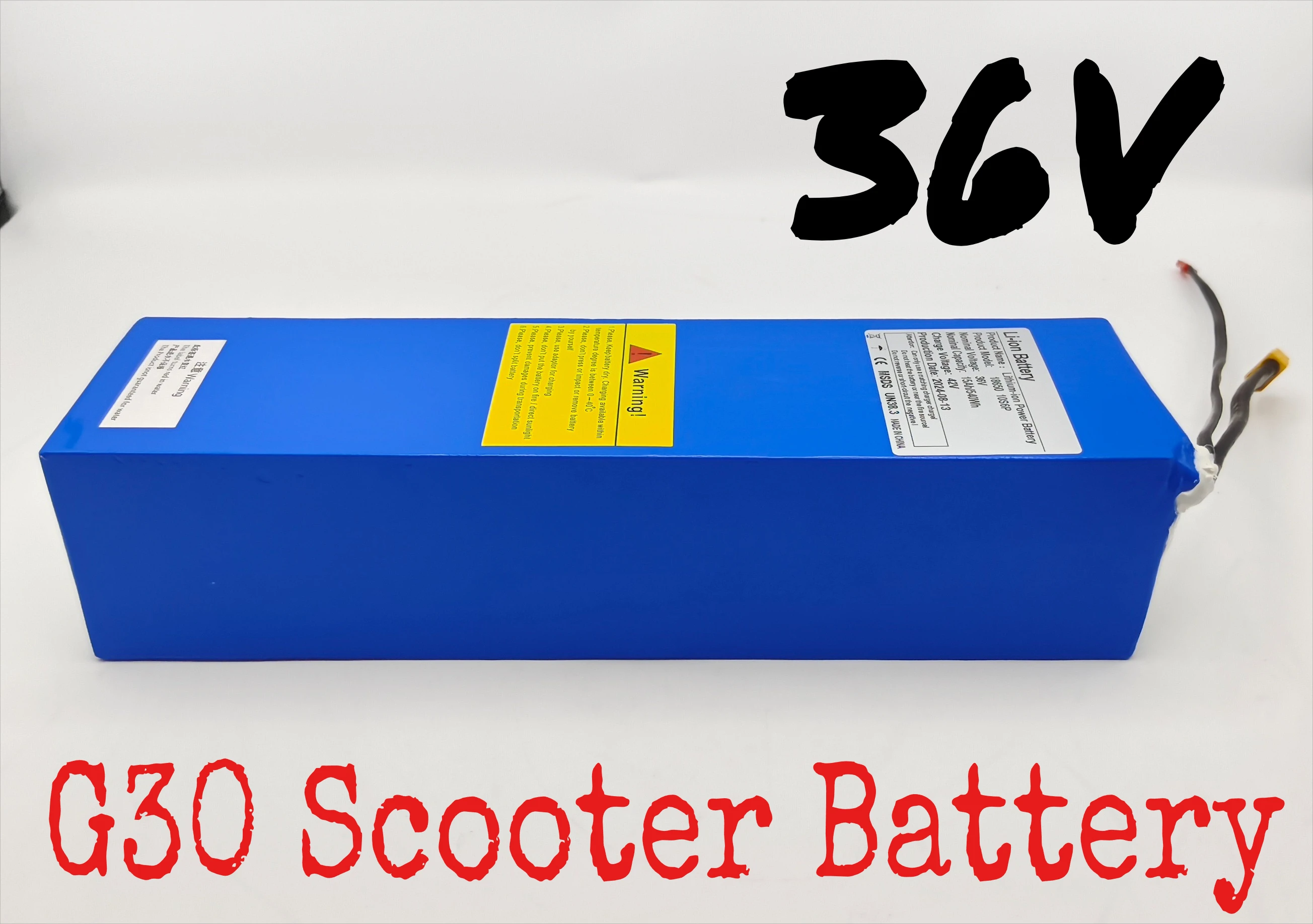 36V 15000mAH 18650 LI-ION Battery Pack for Segway Ninebot MAX-G30 Electric Scooter Special Batteries
36V 15000mAH 18650 LI-ION Battery Pack for Segway Ninebot MAX-G30 Electric Scooter Special Batteries