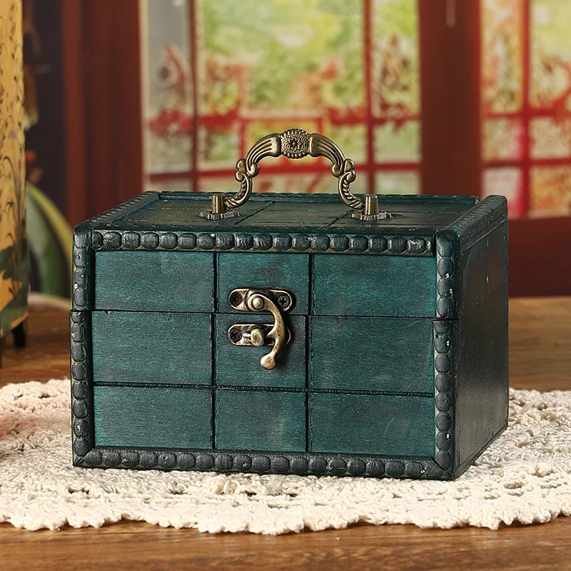 Vintage Wooden Treasure Chest with Lock - Portable Storage Box, Escape Room Props, Decorative Gift
Vintage Wooden Treasure Chest with Lock - Portable Storage Box, Escape Room Props, Decorative Gift