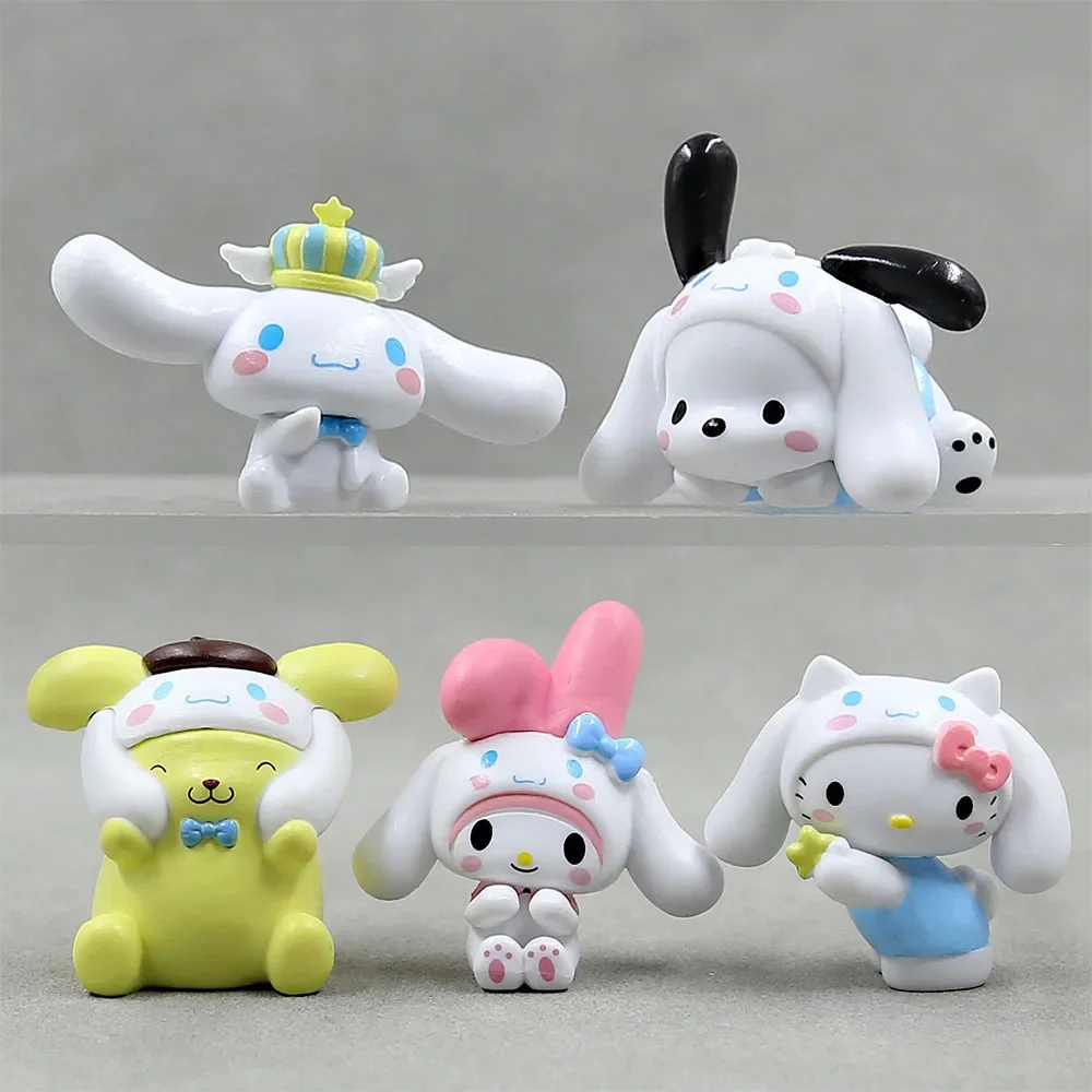 Sanrio Hello Kitty Melody Dress Up Cinnamoroll Kawaii Toys Anime Figure Birthday Cake Decoration Cartoon Doll Children Toy Gifts
Sanrio Hello Kitty Melody Dress Up Cinnamoroll Kawaii Toys Anime Figure Birthday Cake Decoration Cartoon Doll Children Toy Gifts