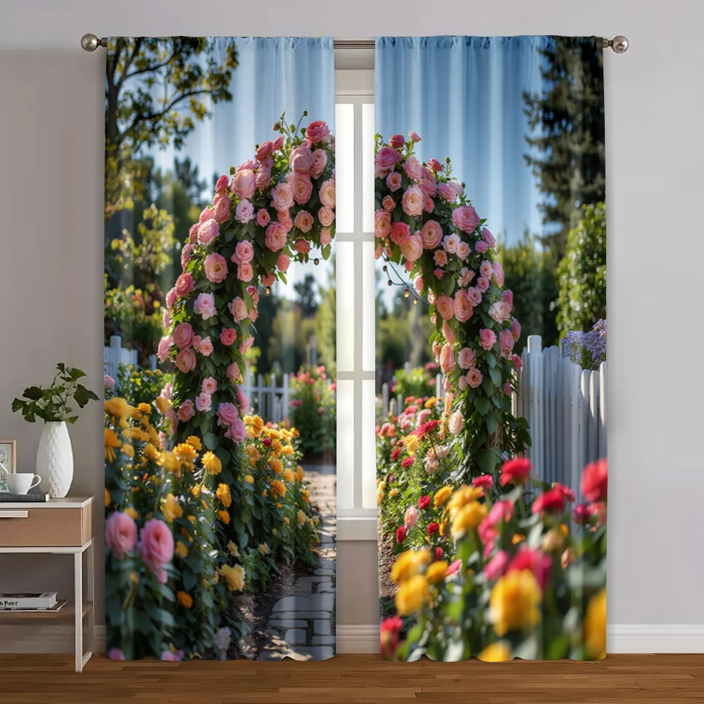 2pcs, Upscale Curtains spring Garden1 Machine Washable Polyester (without rod) Stuff Clearance Use for Living Room, Home
2pcs, Upscale Curtains spring Garden1 Machine Washable Polyester (without rod) Stuff Clearance Use for Living Room, Home