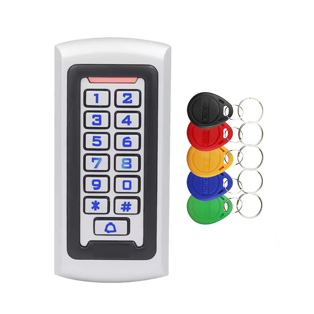 LED Backlight Metal Keypad RFID Card Reader 125khz Access Control System Proximity EM Card Standalone 2000 Users Door Lock
LED Backlight Metal Keypad RFID Card Reader 125khz Access Control System Proximity EM Card Standalone 2000 Users Door Lock