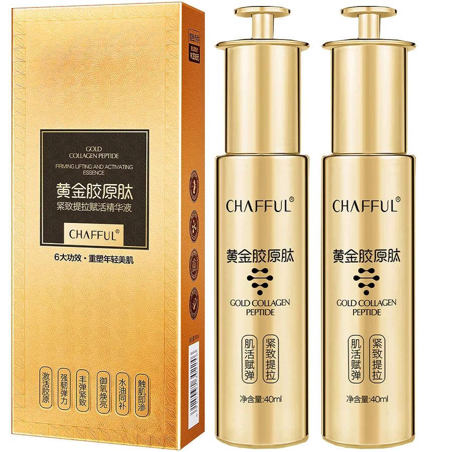 2pcs Golden Collagen Peptide Firming,Lifting and Revitalizing Essence Hydrates Anti Aging,Fine Line Wrinkle Treatment Face Serum
2pcs Golden Collagen Peptide Firming,Lifting and Revitalizing Essence Hydrates Anti Aging,Fine Line Wrinkle Treatment Face Serum