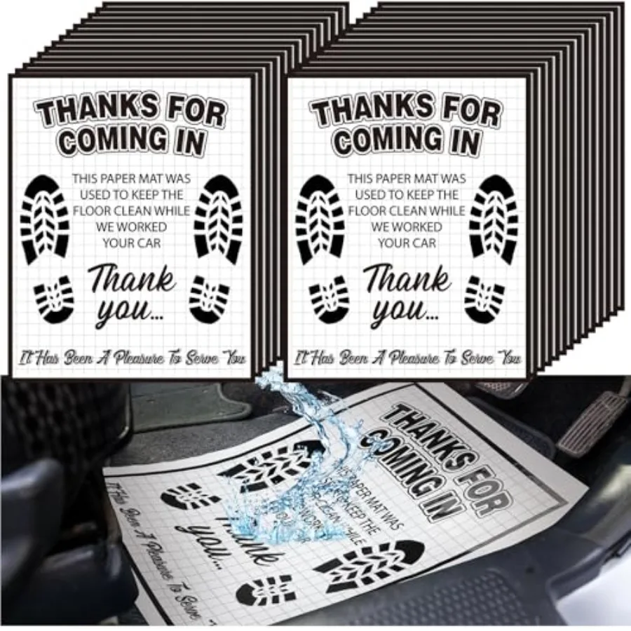 500 Pcs Waterproof Car Floor Mats Covers PE Plastic Protector Automotive Floor Mats Disposable Auto Vehicles Pads Car Vehicle M
500 Pcs Waterproof Car Floor Mats Covers PE Plastic Protector Automotive Floor Mats Disposable Auto Vehicles Pads Car Vehicle M