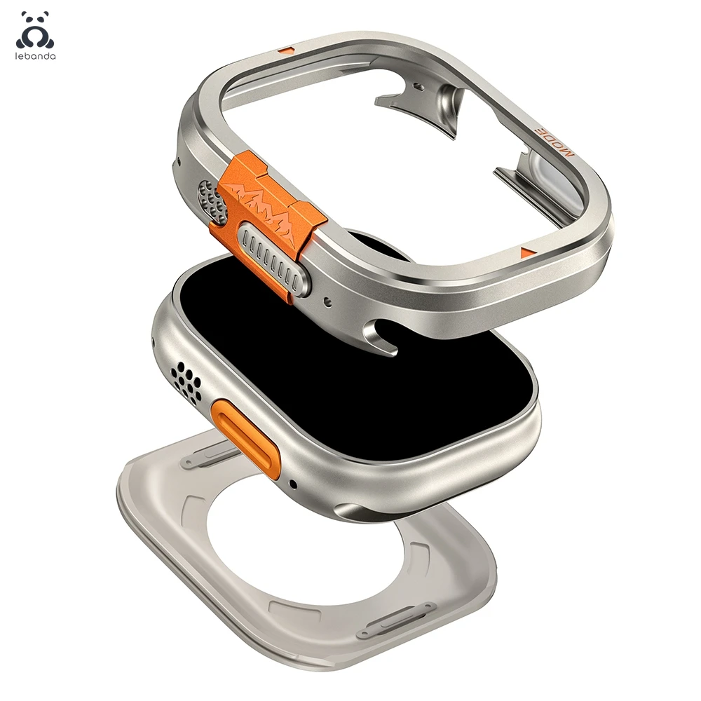 Lebanda Alpine Case for Apple Watch Ultra 3 2 1 metal alloy cover rigid bumper for iWatch full protector deep black hues 49mm
Lebanda Alpine Case for Apple Watch Ultra 3 2 1 metal alloy cover rigid bumper for iWatch full protector deep black hues 49mm