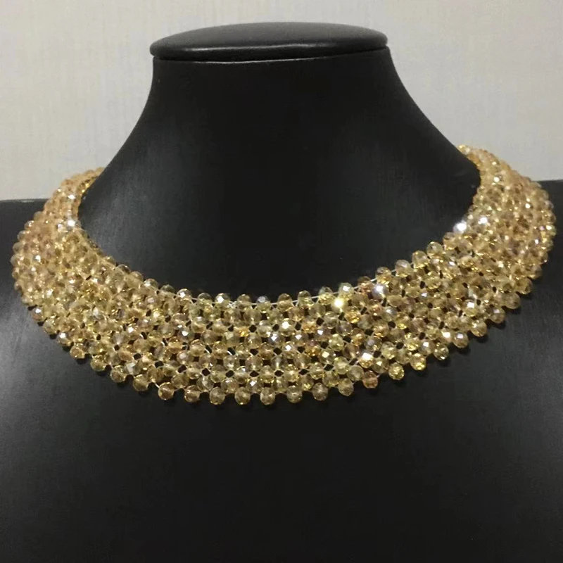 Champpine Crystal Necklace Chocker Necklace For Girl Fashion Jewelry Hand made For Party Wedding Night Dress Free Shipping
Champpine Crystal Necklace Chocker Necklace For Girl Fashion Jewelry Hand made For Party Wedding Night Dress Free Shipping