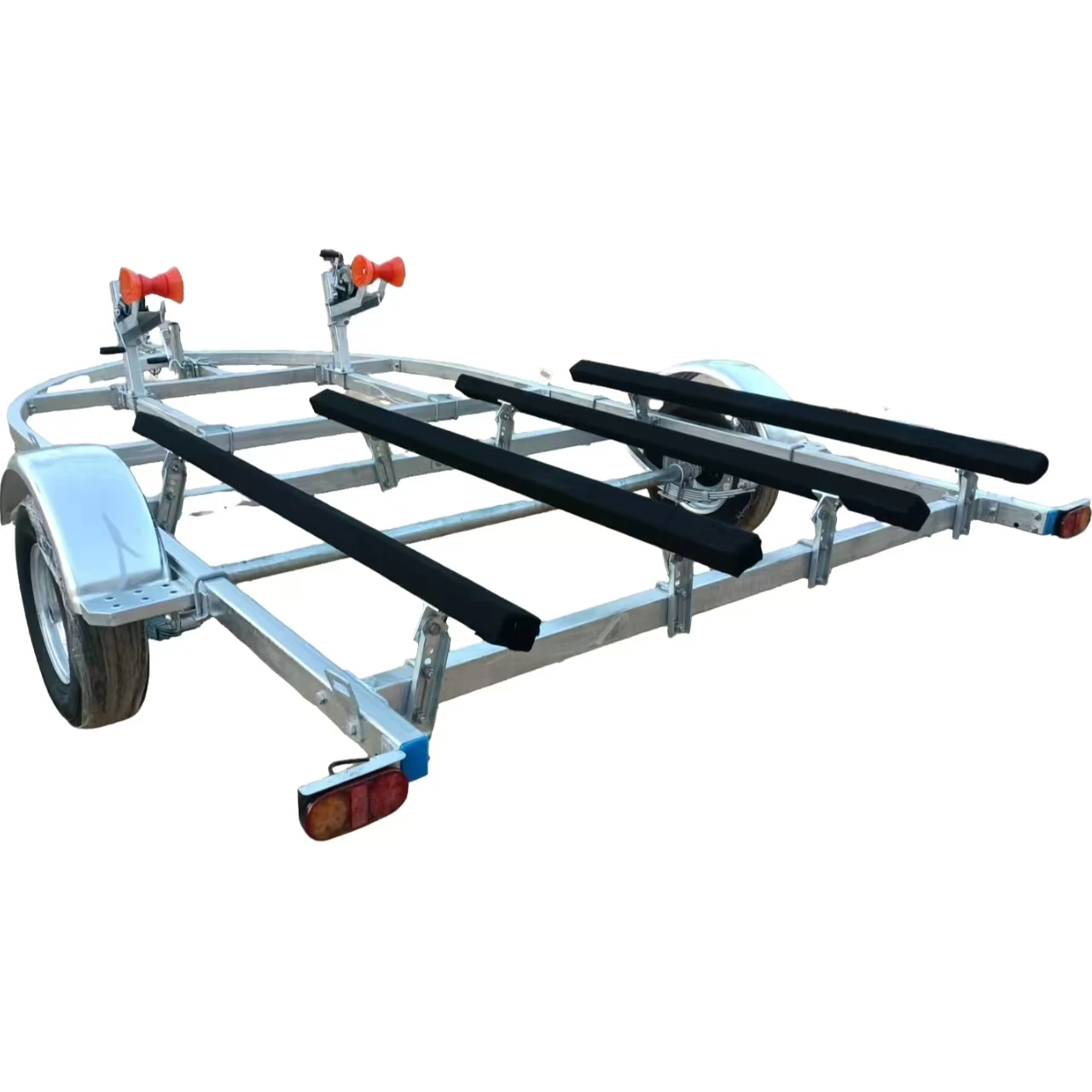 4m -6m Hot-dip Galvanized Double Jet Ski Trailer, Corrosion-resistant
4m -6m Hot-dip Galvanized Double Jet Ski Trailer, Corrosion-resistant