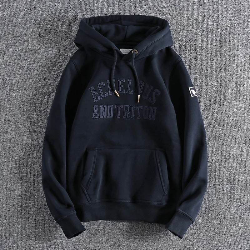 American Style Casual Fleece Lined Embroidered Hoodie Jacket Trendy Men's Hooded Sweatshirt Outerwear Youth Top
American Style Casual Fleece Lined Embroidered Hoodie Jacket Trendy Men's Hooded Sweatshirt Outerwear Youth Top
