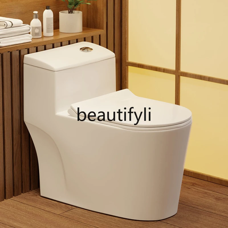 Household 8.0 large pipe flush toilet, ordinary small apartment bathroom siphon toilet
Household 8.0 large pipe flush toilet, ordinary small apartment bathroom siphon toilet
