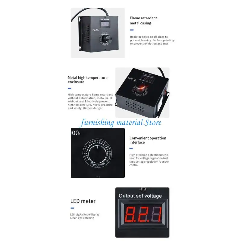 Y5GD Speed Temperature Light Adjuatable Regulator Dimmer for Electric tool
Y5GD Speed Temperature Light Adjuatable Regulator Dimmer for Electric tool