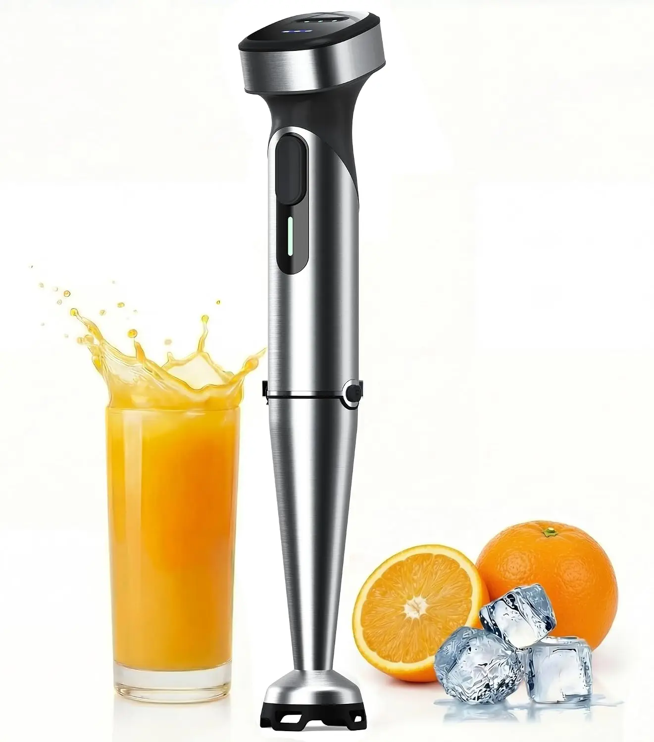 Cordless Immersion Blender, Rechargeable Hand Blender with Adjustable Speed, Portable Stick Mixer for Smoothies, Soups, Baby Food
Cordless Immersion Blender, Rechargeable Hand Blender with Adjustable Speed, Portable Stick Mixer for Smoothies, Soups, Baby Food