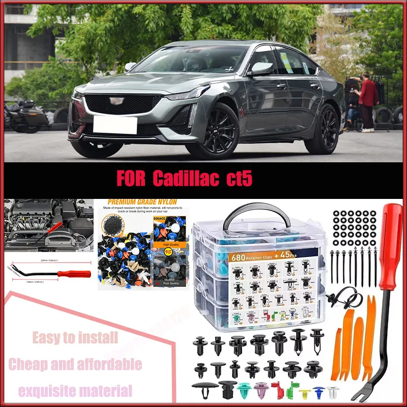 For Cadillac Ct5 Buick Benz Audi Ford Car Plastic Retainer Clips Kit 680+45pcs Auto Fender Push Pin Car Fastener Clip Mixed Set
For Cadillac Ct5 Buick Benz Audi Ford Car Plastic Retainer Clips Kit 680+45pcs Auto Fender Push Pin Car Fastener Clip Mixed Set