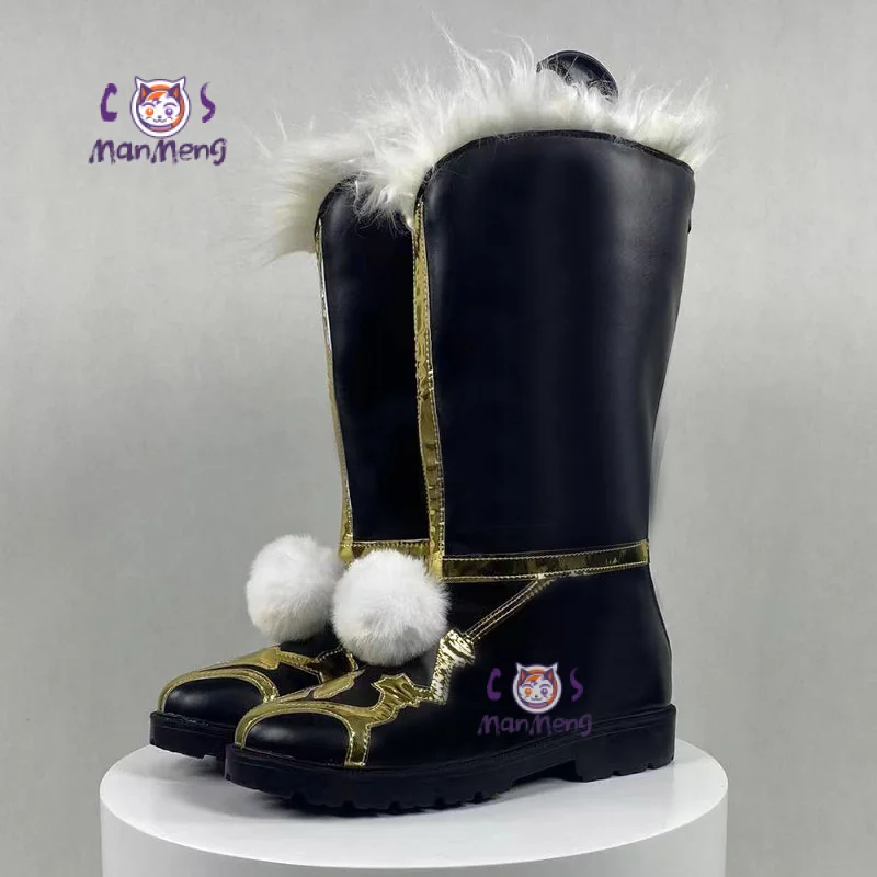 Zenless Zone Zero Cosplay Caesar King shoes Fashionable and handsome leather boots, men's and women's high heels
Zenless Zone Zero Cosplay Caesar King shoes Fashionable and handsome leather boots, men's and women's high heels