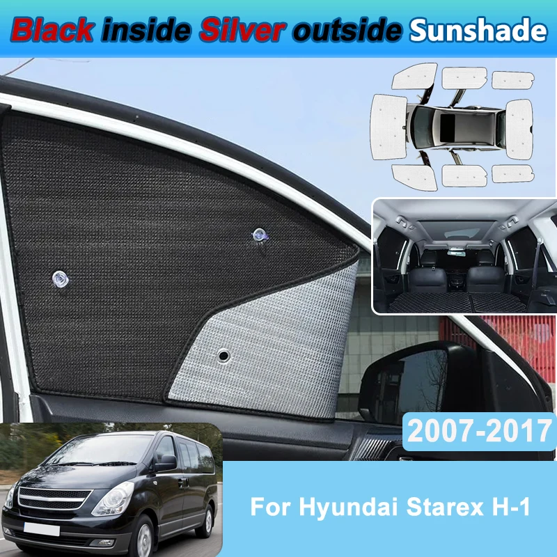 Для Hyundai Starex H1 (2007-2017) – Полные солнцезащитные шторки на окна автомобиля, защита от УФ-лучей, аксессуары
Для Hyundai Starex H1 (2007-2017) – Полные солнцезащитные шторки на окна автомобиля, защита от УФ-лучей, аксессуары