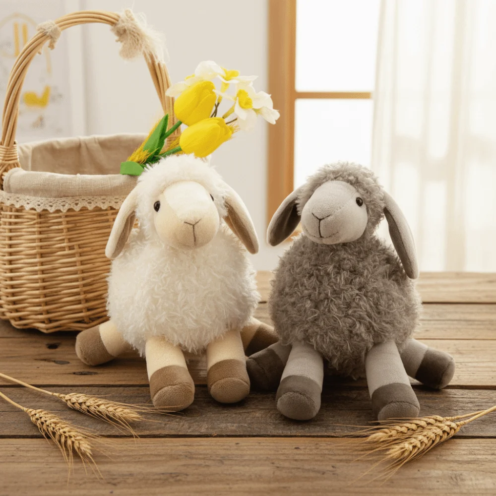 Soft Sheep White Cute Stuffed Realistic 22cm White Sheep Home Decor
Soft Sheep White Cute Stuffed Realistic 22cm White Sheep Home Decor