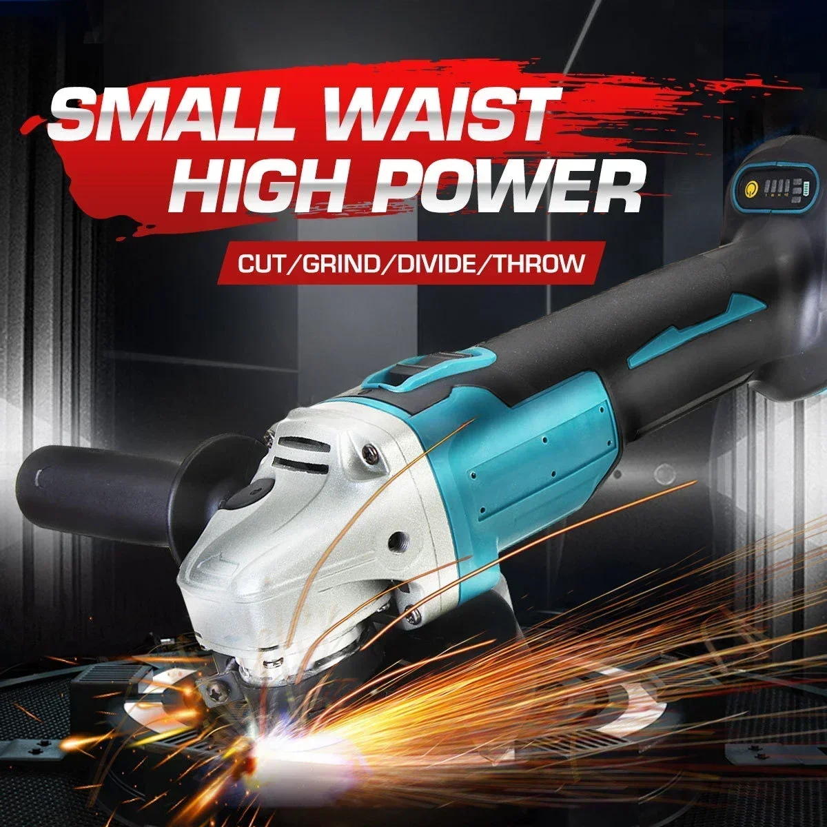 125mm Brushless Angle Grinder Electric Cutting Machine Handheld Home Polishing Power Tools for Makita 21V Battery
125mm Brushless Angle Grinder Electric Cutting Machine Handheld Home Polishing Power Tools for Makita 21V Battery