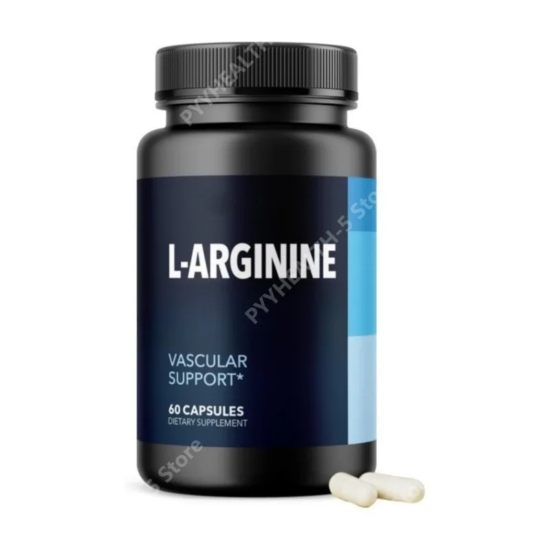 L-Arginine Capsules with L-Citrulline Supplement 60 Count Vegan, Non-GMO Capsules for, Endurance and Muscle Support
L-Arginine Capsules with L-Citrulline Supplement 60 Count Vegan, Non-GMO Capsules for, Endurance and Muscle Support