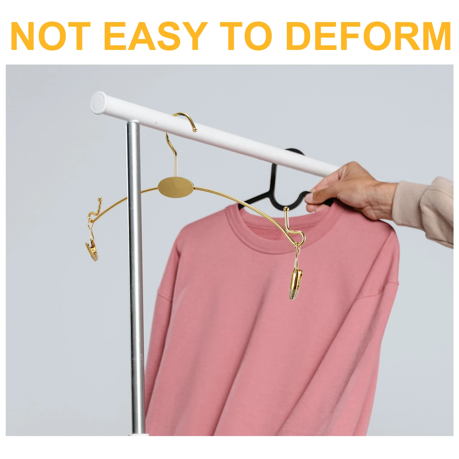 10pcs Anti-Slip Bra Hanger Thickened Underwear Clothes Hanger For Home Laundry Shop Gold Smooth Portable
10pcs Anti-Slip Bra Hanger Thickened Underwear Clothes Hanger For Home Laundry Shop Gold Smooth Portable