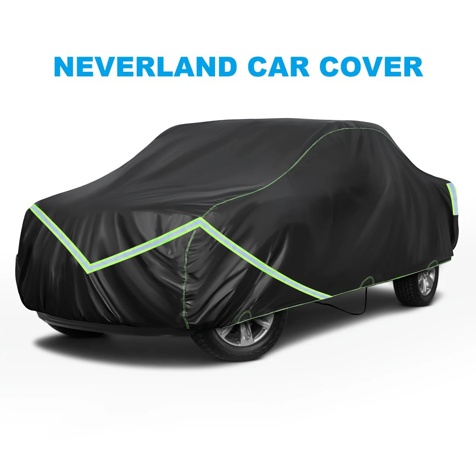 NEVERLAND Black Pickup Truck Cover PEVA Car Cover Cloth Waterproof With Reflective Stripes
NEVERLAND Black Pickup Truck Cover PEVA Car Cover Cloth Waterproof With Reflective Stripes