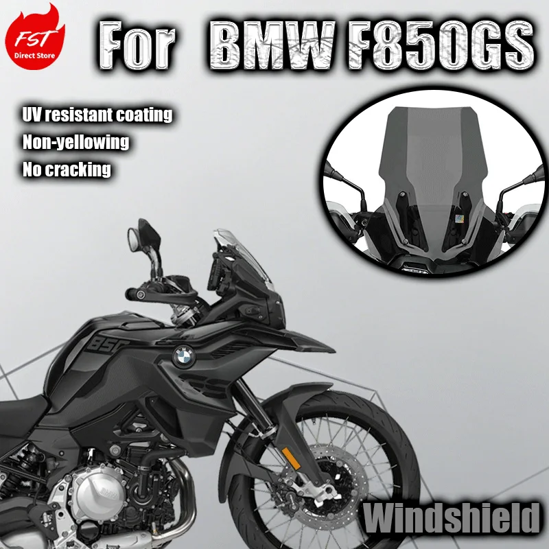 For BMW F850GS windshield modification enlarged and heightened windshield glass imported glass
For BMW F850GS windshield modification enlarged and heightened windshield glass imported glass