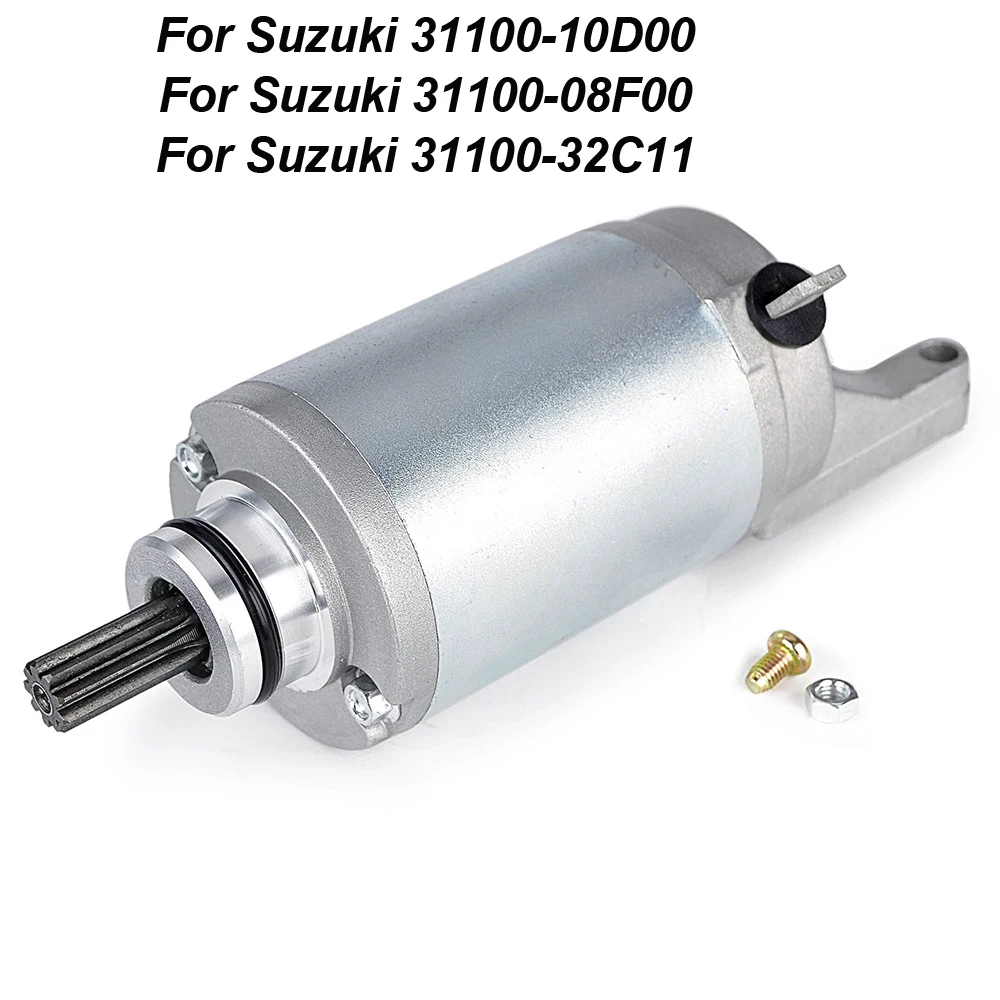 Starter Motor For Suzuki GSX400 GK7B Inazuma GSX600 Katana 600 GSF650 Bandit 650 31100-10D00 31100-08F00 31100-32C11
Starter Motor For Suzuki GSX400 GK7B Inazuma GSX600 Katana 600 GSF650 Bandit 650 31100-10D00 31100-08F00 31100-32C11