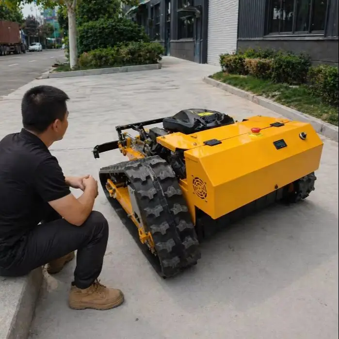 500mm RC Crawler Lawn Mower Strong Slope Climbing Grass Cutter RATO Engine All Terrain for Farm Orchard
500mm RC Crawler Lawn Mower Strong Slope Climbing Grass Cutter RATO Engine All Terrain for Farm Orchard
