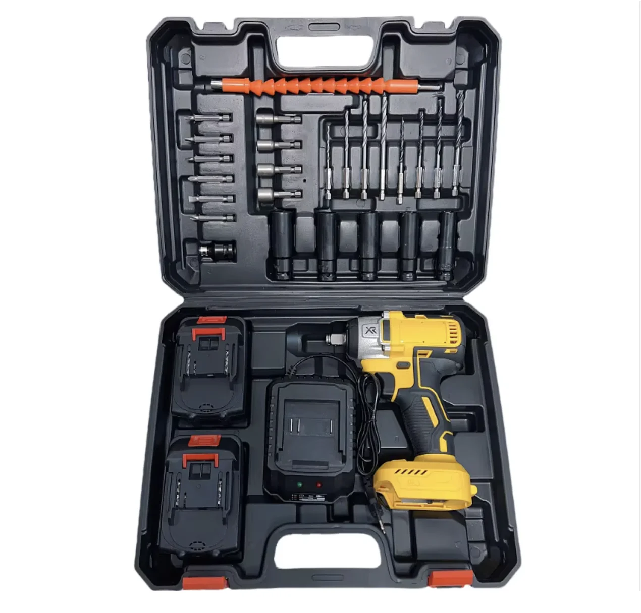 Electric Impact Wrench - 21V Cordless Brushless Motor & High Torque Power Wrench for Industrial Use | Multifunctional Power Tool
Electric Impact Wrench - 21V Cordless Brushless Motor & High Torque Power Wrench for Industrial Use | Multifunctional Power Tool