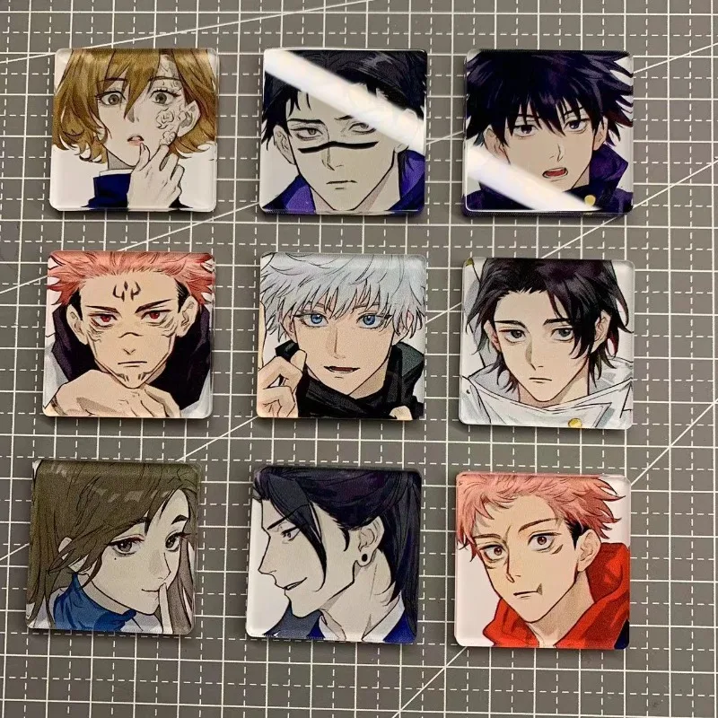 New Cartoon Anime Acrylic Jujutsu Kaisen Refrigerator Stickers Magnetic Stickers Gojo Goh Yuji Itadori Decorative Iron Stones
New Cartoon Anime Acrylic Jujutsu Kaisen Refrigerator Stickers Magnetic Stickers Gojo Goh Yuji Itadori Decorative Iron Stones