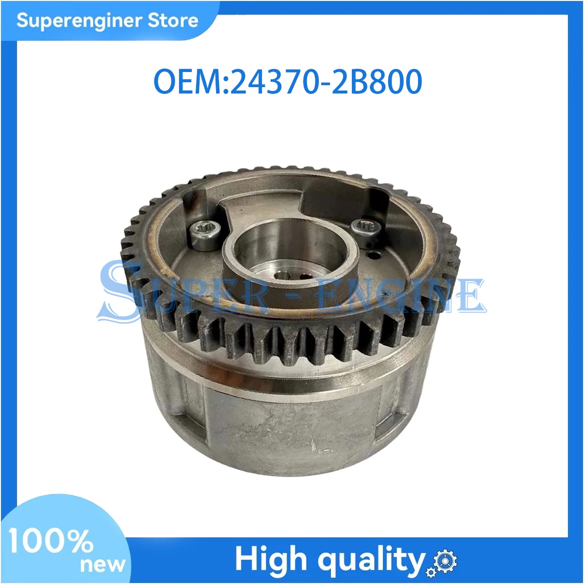 Brand New Exhaust Camshaft Adjuster 243702B800 24370-2B800 Fit For KIA Soul 10-11 1.6L G4FG
Brand New Exhaust Camshaft Adjuster 243702B800 24370-2B800 Fit For KIA Soul 10-11 1.6L G4FG