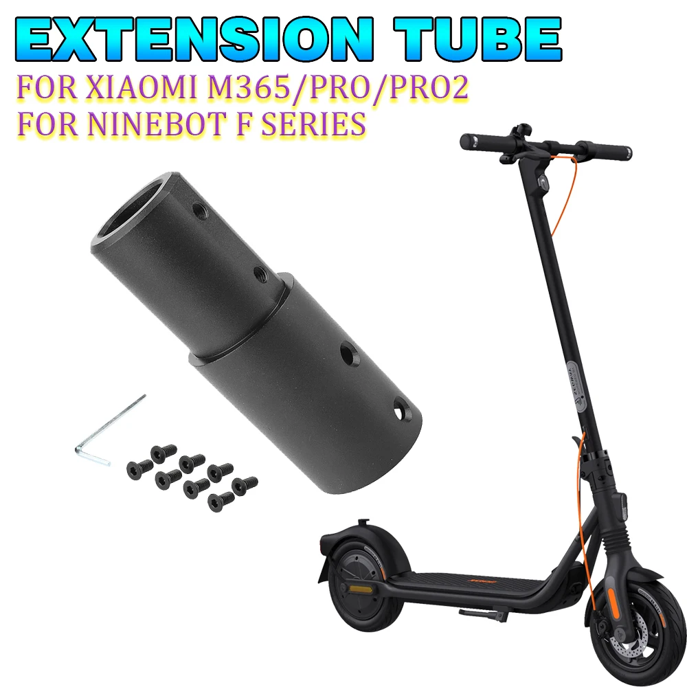 For Xiaomi M365/Pro/Pro2 Ninebot F20 Electric Scooter Aluminum Alloy Extension Tube Modification Upgrade Anti-rust Accessories
For Xiaomi M365/Pro/Pro2 Ninebot F20 Electric Scooter Aluminum Alloy Extension Tube Modification Upgrade Anti-rust Accessories