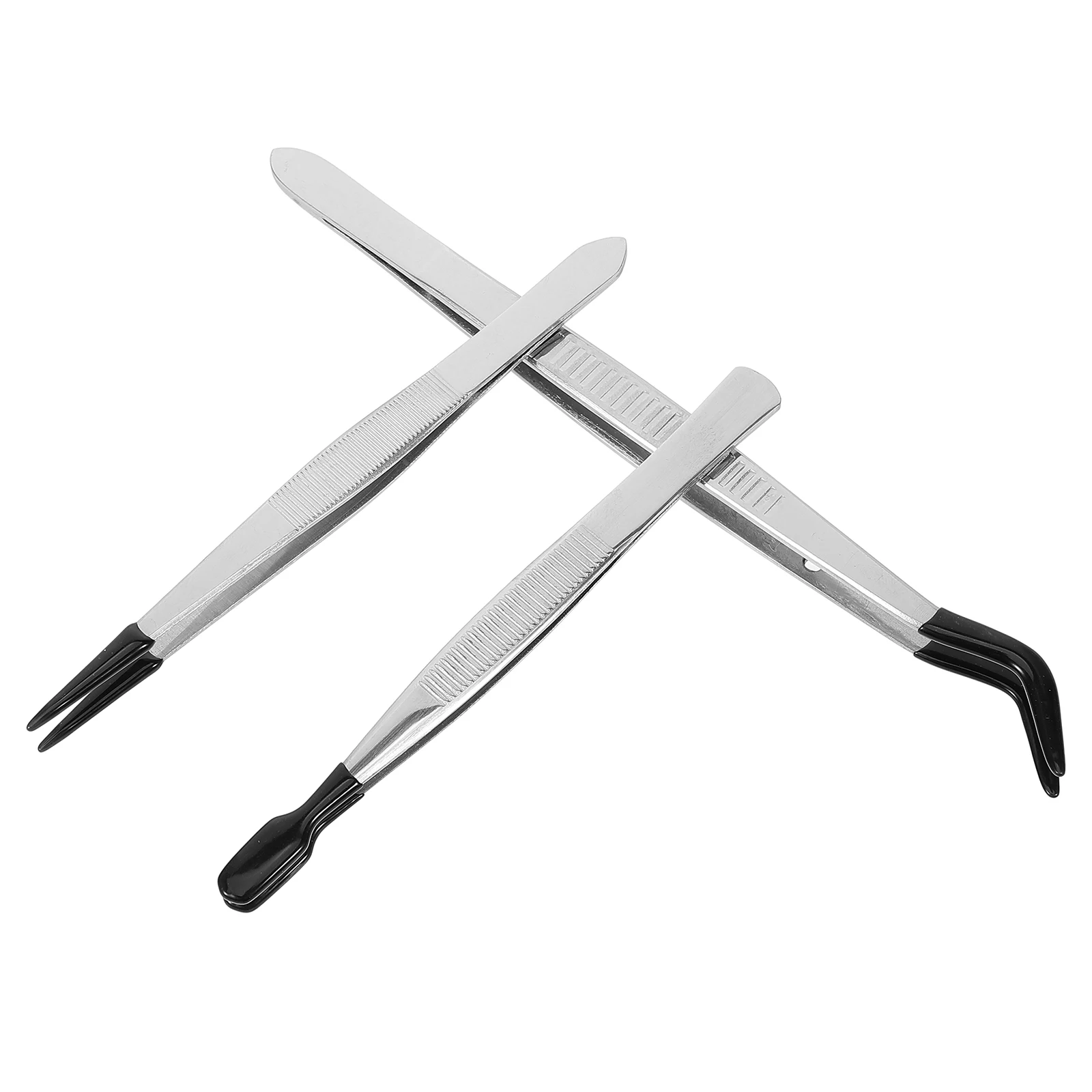 3 Pcs Stainless Steel Tweezers Curved Precision Tools for Stamps Coins Eyelash Lab Use Lightweight Ergonomic Design
3 Pcs Stainless Steel Tweezers Curved Precision Tools for Stamps Coins Eyelash Lab Use Lightweight Ergonomic Design