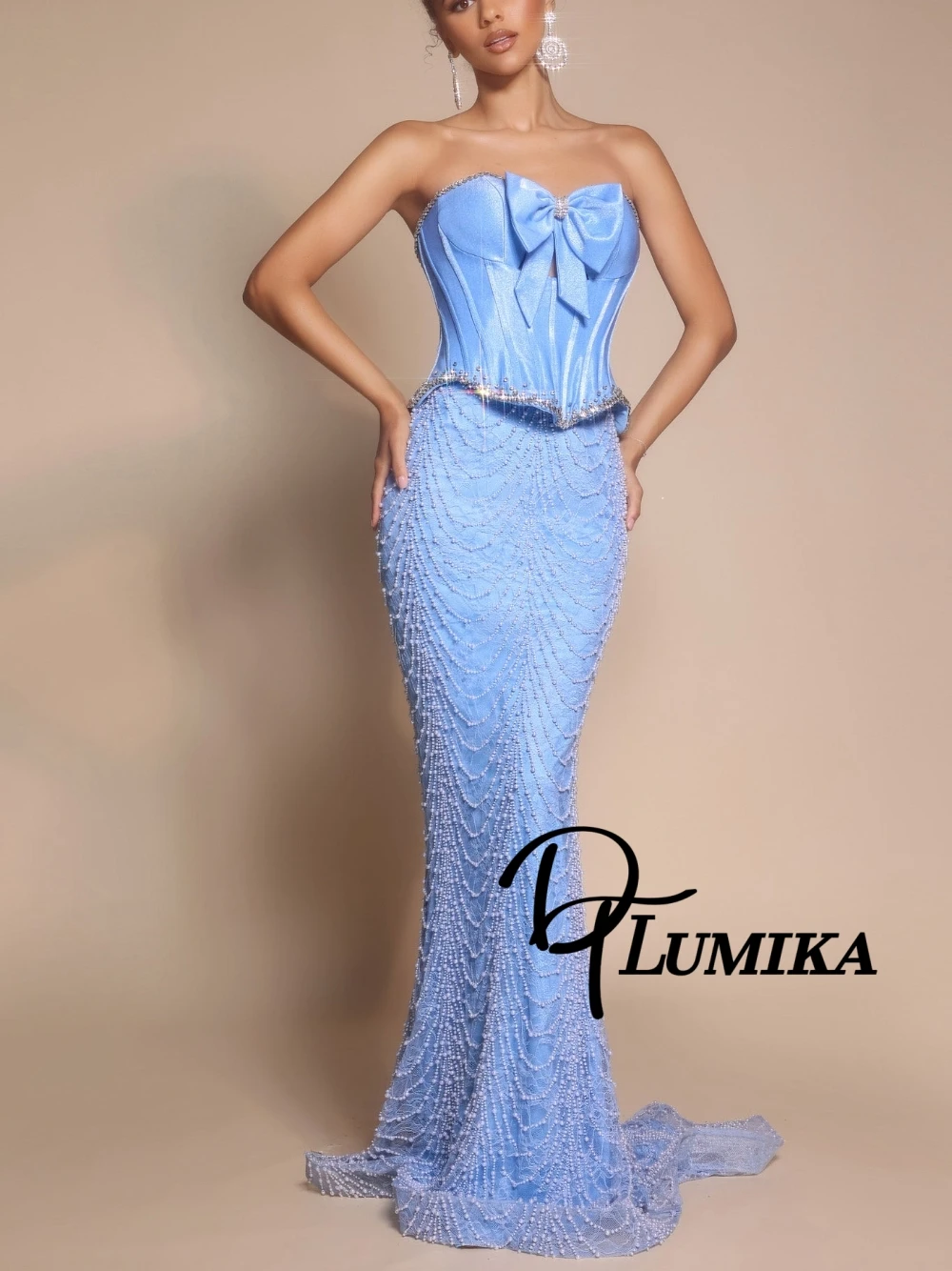 Вечернее платье русалки с синим жемчугом и кисточками, эффектный корсет, сладкий бант, нежная торжественная одежда, блестящее стильное платье для выпускного вечера по индивидуальному заказу
Вечернее платье русалки с синим жемчугом и кисточками, эффектный корсет, сладкий бант, нежная торжественная одежда, блестящее стильное платье для выпускного вечера по индивидуальному заказу