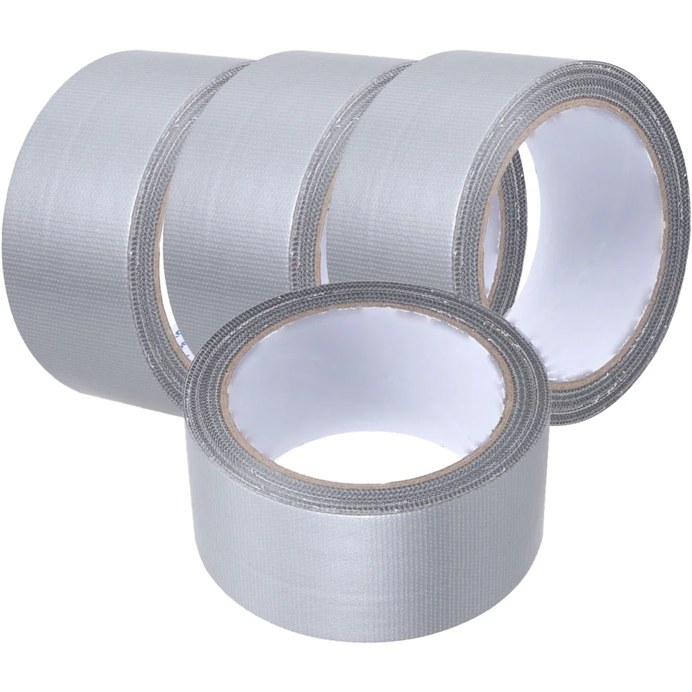 4 Rolls Waterproof Cloth Base Single Side Duct Tape Heavy Duty Strong Grip Carpet Repair Tape Roll for Indoor Outdoor Use
4 Rolls Waterproof Cloth Base Single Side Duct Tape Heavy Duty Strong Grip Carpet Repair Tape Roll for Indoor Outdoor Use