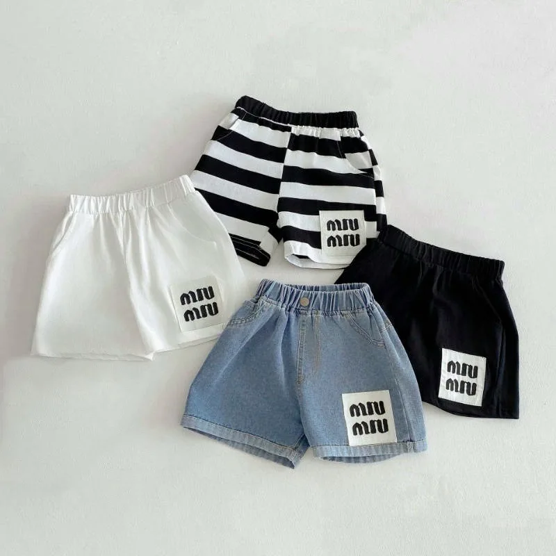 2025 Summer New Children Casual Shorts Cotton Boys Girls Versatile Denim Shorts Toddler Baby Loose Letter Shorts Kids Clothes
2025 Summer New Children Casual Shorts Cotton Boys Girls Versatile Denim Shorts Toddler Baby Loose Letter Shorts Kids Clothes