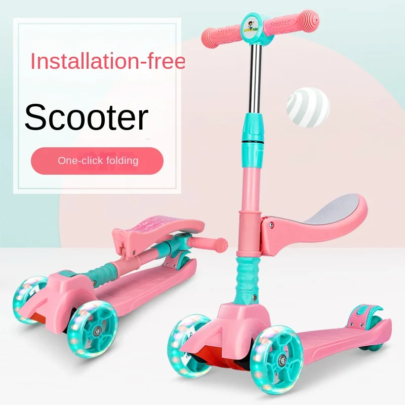 LazyChild New Safe and Comfortable Three-In-One Scooter Children's Pedal Yo Car Flash Wheel Three-Wheeled Scooter DropShipping
LazyChild New Safe and Comfortable Three-In-One Scooter Children's Pedal Yo Car Flash Wheel Three-Wheeled Scooter DropShipping