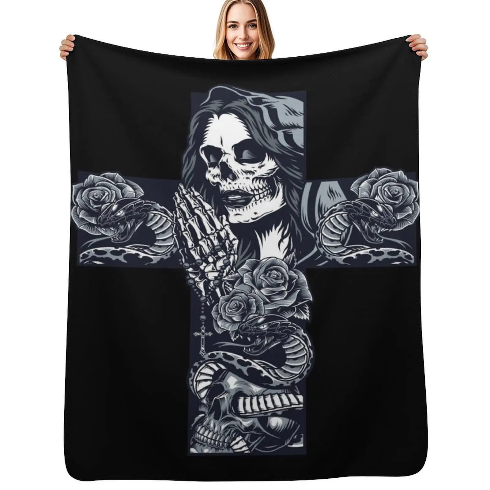 Santa muerte Throw Blanket Thins Blankets Sofas Of Decoration Kid'S blankets ands Blankets 
Santa muerte Throw Blanket Thins Blankets Sofas Of Decoration Kid'S blankets ands Blankets