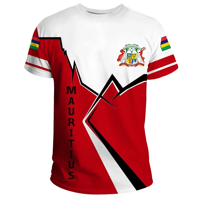 Mauritius Flag African Pattern T-shirt Men Fashion Streetwear 3D Print Ethnic Graphic Tee Summer Short Sleeve Mens Casual Tops
Mauritius Flag African Pattern T-shirt Men Fashion Streetwear 3D Print Ethnic Graphic Tee Summer Short Sleeve Mens Casual Tops