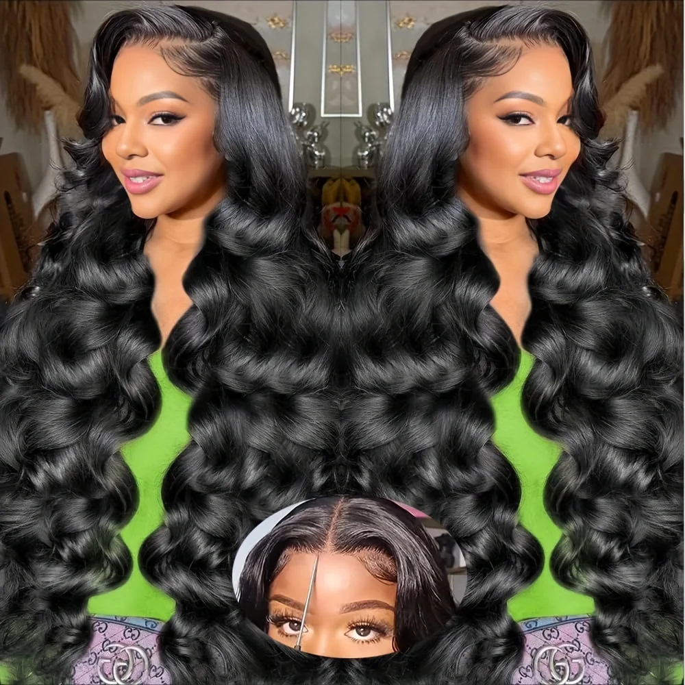 13x6 Body Wave Lace Front Wigs Human Hair Pre Plucked HD Transparent Lace Frontal Wigs Human Hair 180% Density Baby Hair Around
13x6 Body Wave Lace Front Wigs Human Hair Pre Plucked HD Transparent Lace Frontal Wigs Human Hair 180% Density Baby Hair Around