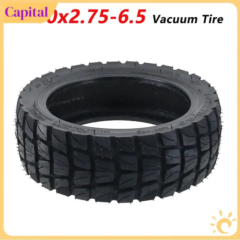 10x2.75-6.5 Tubeless Tire for KuKirin G2 G3 A1 Electric Scooter, High Compatibility Vacuum Tire with curved Air Nozzle
10x2.75-6.5 Tubeless Tire for KuKirin G2 G3 A1 Electric Scooter, High Compatibility Vacuum Tire with curved Air Nozzle