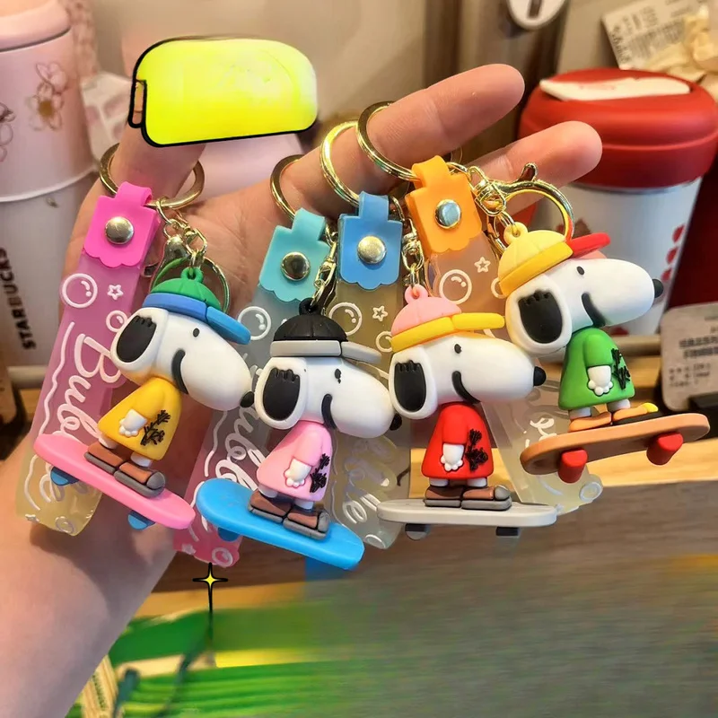 anime Snoopy Creative Skateboard Toys Cubic Keychain Pendant Kawaii 6.7cm Doll Couple's Schoolbag Decoration Holiday Gift
anime Snoopy Creative Skateboard Toys Cubic Keychain Pendant Kawaii 6.7cm Doll Couple's Schoolbag Decoration Holiday Gift