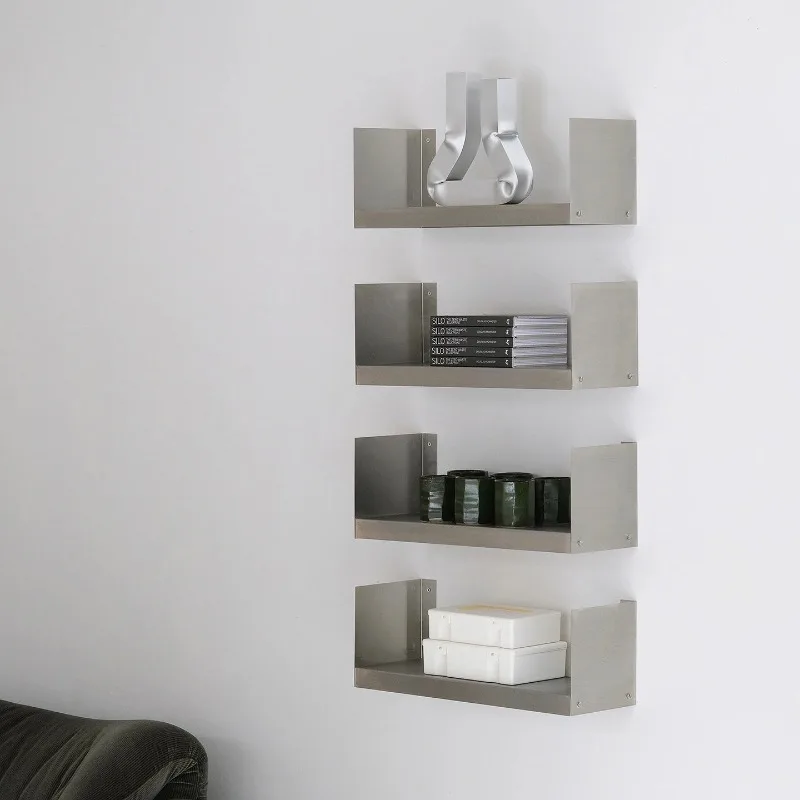 Stainless Steel Wall Mounted Shelf,Multi-Layer Floating Brackets Set,Modern Display Rack forBedroom,Heavy Duty Storage Organizer
Stainless Steel Wall Mounted Shelf,Multi-Layer Floating Brackets Set,Modern Display Rack forBedroom,Heavy Duty Storage Organizer